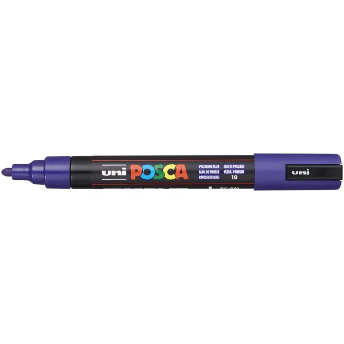 POSCA PC 5M Paint Marker Prussian Blue – Melbourne Arts & Crafts